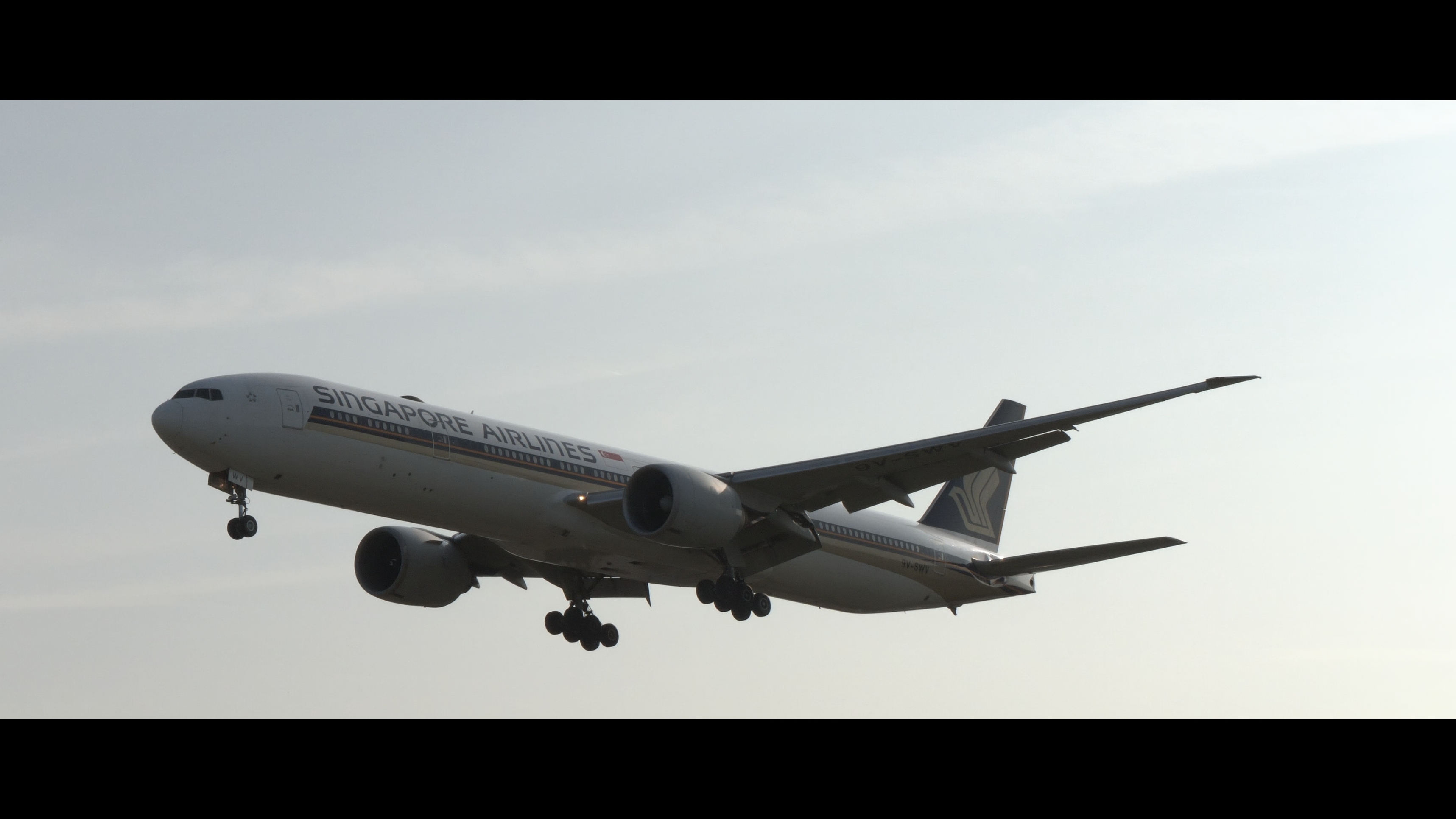 Singapore Airlines Boeing 777-312